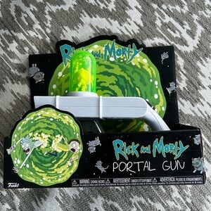 Rick and Morty Portal Gun Toy Light-Up Prop with Lights & Sound Collection Model